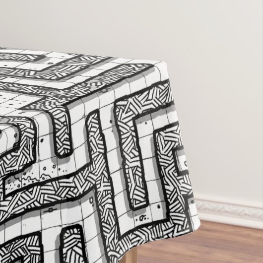Nappe Tissu de table de Labyrinthe RPG (In Situ)