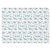 Nappe Tissu de table de Noël Snowman (Devant (Horizontal))