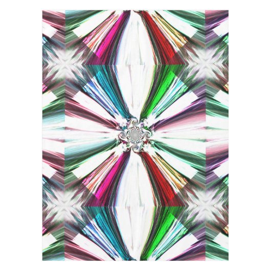 Nappe Tissu de table de pulvérisateur couleur diamant (Devant)