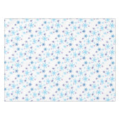Nappe Tissu de table des flocons de neige (Devant (Horizontal))
