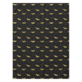 Nappe Tissu de table d'Halloween noir et or (Devant)