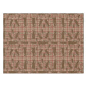 Nappe Tissu de table d'orignal brun rustique (Devant (Horizontal))