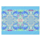 Nappe Tissu de table en cristal bleu (Devant (Horizontal))