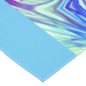 Nappe Tissu de table en cristal bleu (Angle)