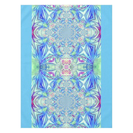 Nappe Tissu de table en cristal bleu (Devant)