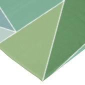 Nappe Tissu de table en verre de mer bleu et vert (Angle)