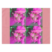 Nappe Tissu De Table Fleur Iris Rose (Devant (Horizontal))