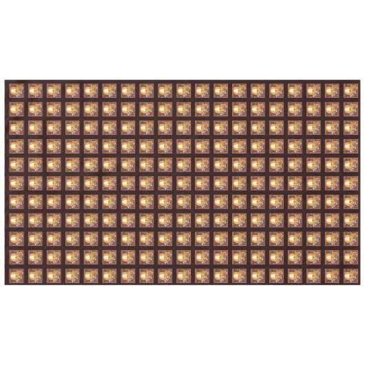 Nappe Tissu de table Halloween BOO (Devant (Horizontal))