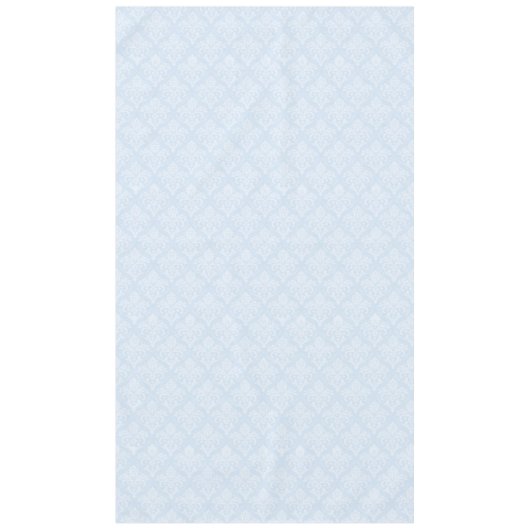 Nappe Tissu de table - Icy Blue Damask (Devant)