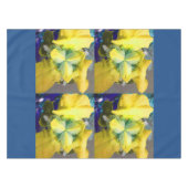 Nappe Tissu de table jaune Iris (Devant (Horizontal))