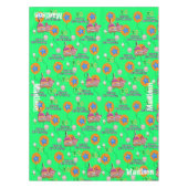 Nappe Tissu de table, Joyeux 10e anniversaire, #10 vert (Devant)