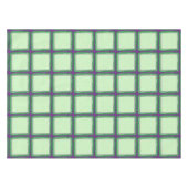 Nappe Tissu de table mauve et verte (Devant (Horizontal))