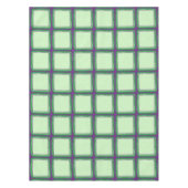 Nappe Tissu de table mauve et verte (Devant)