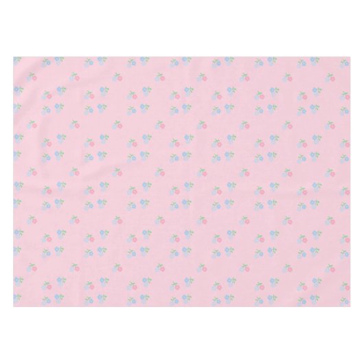 Nappe Tissu de table rose et bleu (Devant (Horizontal))