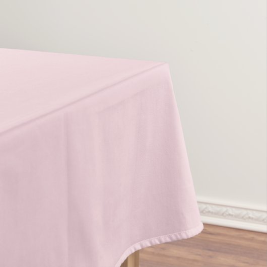 Nappe Tissu de table rose pâle souple (In Situ)
