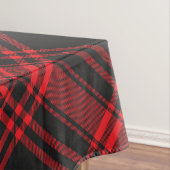 Nappe Tissu de table rouge et noire (In Situ)