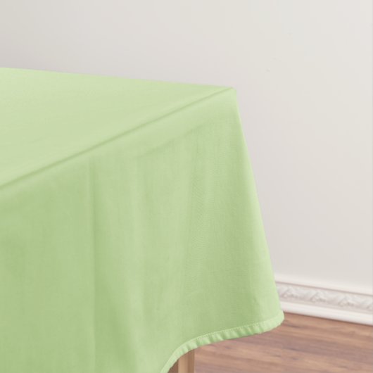Nappe Tissu de table verte pâle souple (In Situ)