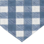 Nappe Tissu denim bleu et blanc (Angle)