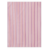 Nappe Tissu rayé rouge et violet chic moderne (Devant)