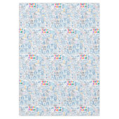 Nappe Tissus de table Purim - Trois tailles différentes  (Devant)