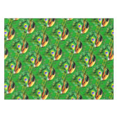 Nappe Toco Toucan avec drapeau brésilien (Devant (Horizontal))