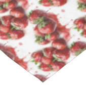 Nappe Toile à thème fraise Maison Décor (Angle)