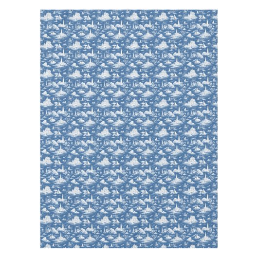 Nappe Toile bleu marine (Devant)