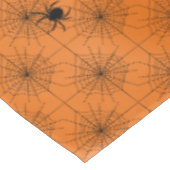 Nappe Toile d'araignée de Halloween avec des araignées (Angle)