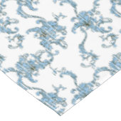 Nappe Toile de Joy. Floral. Bleu. (Angle)
