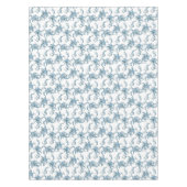Nappe Toile de Joy. Floral. Bleu. (Devant)