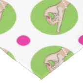 Nappe Toile de la table de la sororité (Angle)