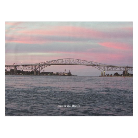 Nappe Toile de table Blue Water Bridge (Devant (Horizontal))