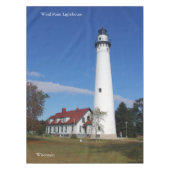Nappe Toile de table Wind Point Lighthouse (Devant)