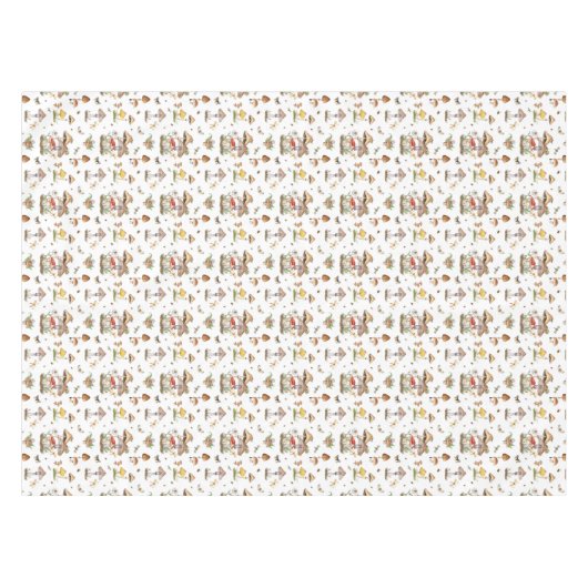 Nappe Toile en bois de champignon Whimsical | enchanté (Devant (Horizontal))