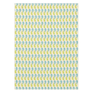Nappe Toile feuille Chartreuse et Aqua
