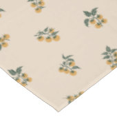 Nappe Tomate Bosquet Récolte Or Nutmeg Beige (Angle)