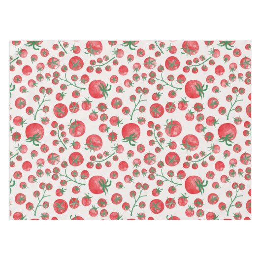 Nappe Tomato Watercolor Pattern (Devant (Horizontal))