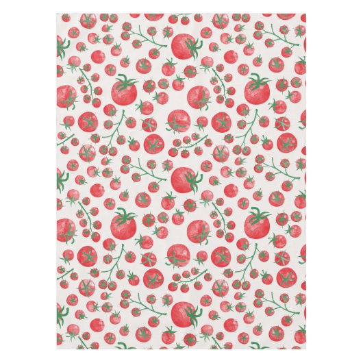 Nappe Tomato Watercolor Pattern (Devant)