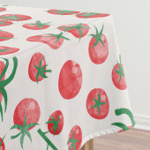 Nappe Tomato Watercolor Pattern