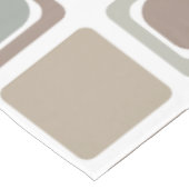 Nappe Tons Carré modernes du milieu du siècle (Angle)