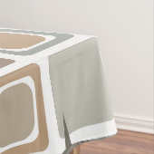 Nappe Tons Carré modernes du milieu du siècle (In Situ)