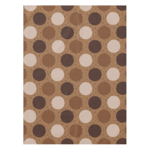 Nappe Tons de la Terre pois