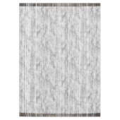 Nappe Tons de marbre gris et Motif à rayures (Devant)