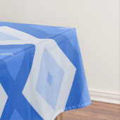 Nappe Tons de motif de diamant bleu (In Situ)