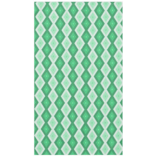 Nappe Tons de motif diamant vert