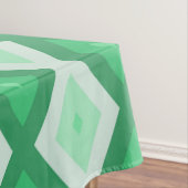Nappe Tons de motif diamant vert (In Situ)