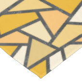 Nappe Tons de motif en vitrail jaune (Angle)