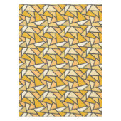 Nappe Tons de motif en vitrail jaune (Devant)