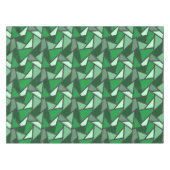 Nappe Tons de motif en vitrail vert (Devant (Horizontal))