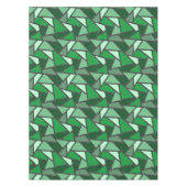 Nappe Tons de motif en vitrail vert (Devant)